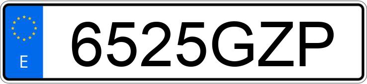 Numer rejestracyjny 6525GZP posiada TOYOTA LAND CRUISER Numer rejestracyjny 6525GZP posiada TOYOTA LAND CRUISER