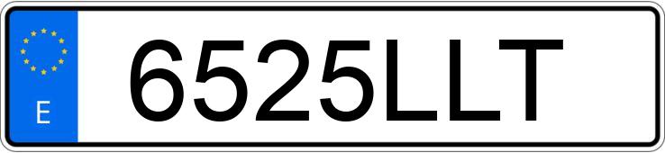 Numer rejestracyjny 6525LLT posiada SEAT LEON FR 2.0 TDI 150 S/S
