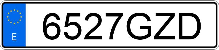 Numer rejestracyjny 6527GZD posiada MITSUBISHI ASX Numer rejestracyjny 6527GZD posiada MITSUBISHI ASX