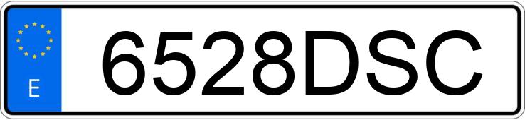 Numer rejestracyjny 6528DSC posiada RENAULT LAGUNA