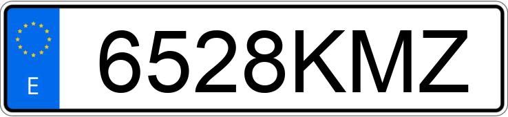 Numer rejestracyjny 6528KMZ posiada AUSA M50 Numer rejestracyjny 6528KMZ posiada AUSA M50