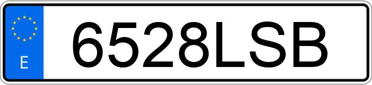 Numer rejestracyjny 6528LSB posiada AUDI A4