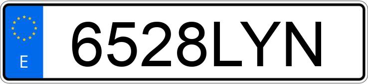 Numer rejestracyjny 6528LYN posiada MERCEDES S (222)