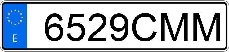 Numer rejestracyjny 6529CMM posiada MERCEDES SPRINTER
