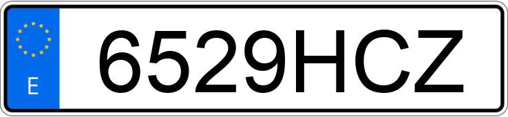 Numer rejestracyjny 6529HCZ posiada CITROEN C4 GRAND PICASSO