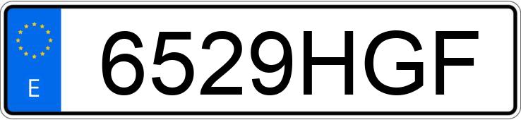 Numer rejestracyjny 6529HGF posiada AUDI A5 SPORTBACK Numer rejestracyjny 6529HGF posiada AUDI A5 SPORTBACK