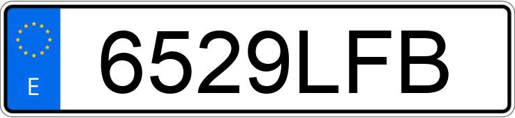 Numer rejestracyjny 6529LFB posiada PIAGGIO MP3