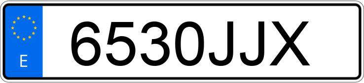 Numer rejestracyjny 6530JJX posiada HYUNDAI TUCSON