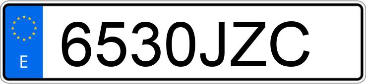 Numer rejestracyjny 6530JZC posiada CITROEN C4 PICASSO 5PZ Numer rejestracyjny 6530JZC posiada CITROEN C4 PICASSO 5PZ