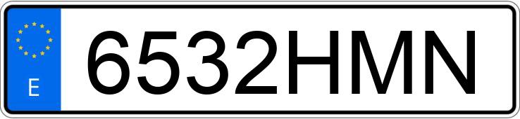 Numer rejestracyjny 6532HMN posiada LAND ROVER RANGE ROVER SPORT