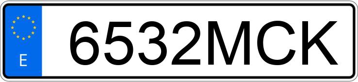 Numer rejestracyjny 6532MCK posiada OPEL CORSA Numer rejestracyjny 6532MCK posiada OPEL CORSA