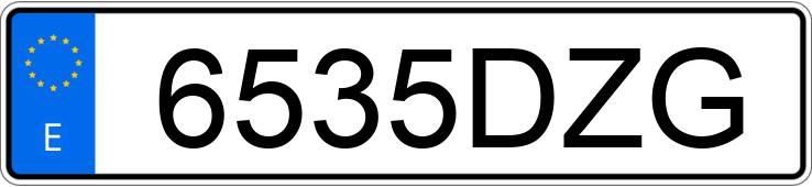 Numer rejestracyjny 6535DZG posiada AUDI A6 Numer rejestracyjny 6535DZG posiada AUDI A6