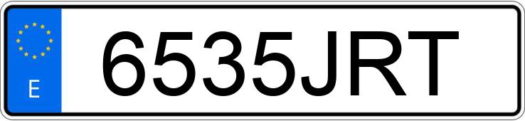 Numer rejestracyjny 6535JRT posiada FORD FOCUS Numer rejestracyjny 6535JRT posiada FORD FOCUS