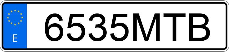 Numer rejestracyjny 6535MTB posiada BMW X6 Numer rejestracyjny 6535MTB posiada BMW X6