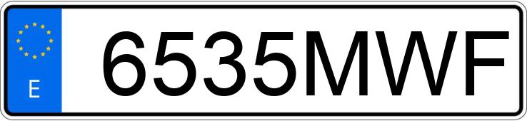 Numer rejestracyjny 6535MWF posiada OPEL CORSA Numer rejestracyjny 6535MWF posiada OPEL CORSA