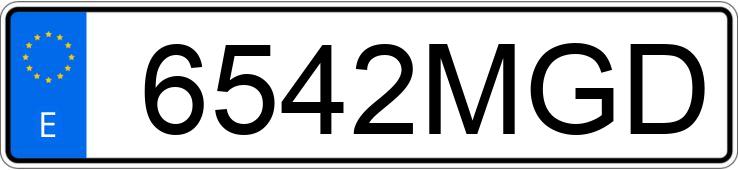 Numer rejestracyjny 6542MGD posiada MERCEDES GLC (254) Numer rejestracyjny 6542MGD posiada MERCEDES GLC (254)