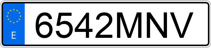 Numer rejestracyjny 6542MNV posiada CUPRA LEON Numer rejestracyjny 6542MNV posiada CUPRA LEON