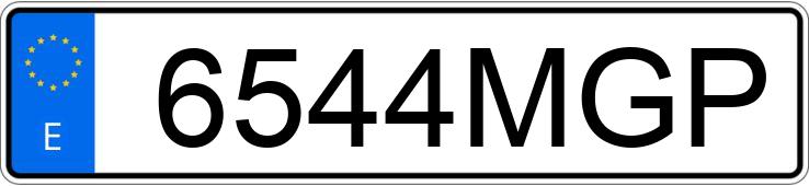 Numer rejestracyjny 6544MGP posiada AUDI Q3 SPORTBACK Numer rejestracyjny 6544MGP posiada AUDI Q3 SPORTBACK