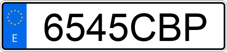 Numer rejestracyjny 6545CBP posiada NISSAN ALMERA Numer rejestracyjny 6545CBP posiada NISSAN ALMERA