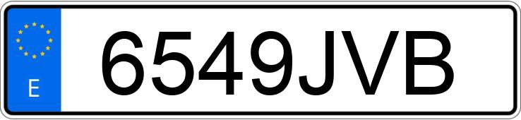 Numer rejestracyjny 6549JVB posiada CITROEN C4 CACTUS