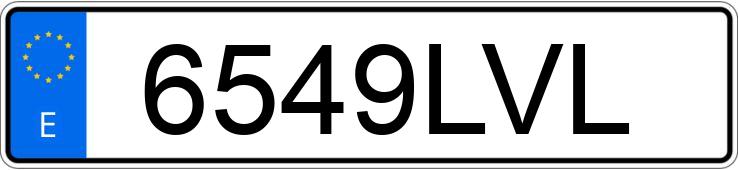 Numer rejestracyjny 6549LVL posiada BETA XTRAINER Numer rejestracyjny 6549LVL posiada BETA XTRAINER