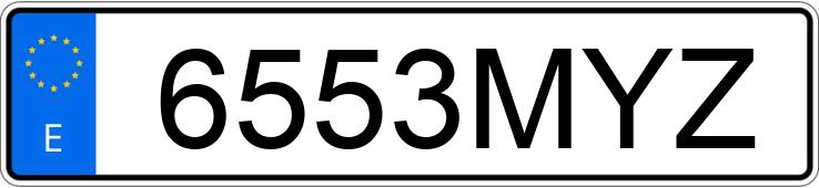 Numer rejestracyjny 6553MYZ posiada DUCATI PANIGALE