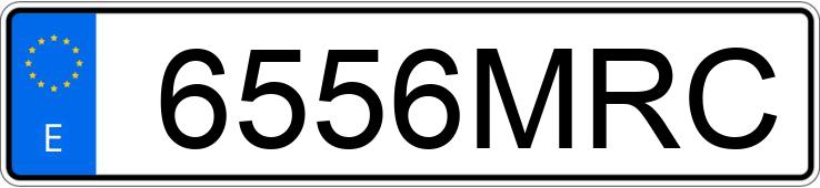 Numer rejestracyjny 6556MRC posiada FIAT DUCATO