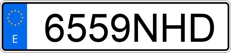 Numer rejestracyjny 6559NHD posiada PEUGEOT 3008