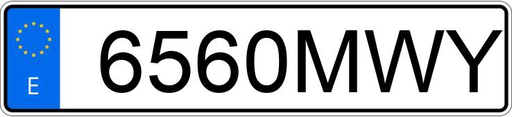 Numer rejestracyjny 6560MWY posiada KIA E-NIRO Numer rejestracyjny 6560MWY posiada KIA E-NIRO