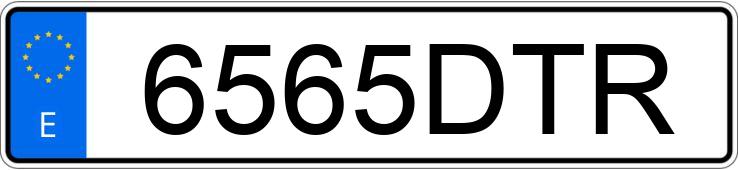 Numer rejestracyjny 6565DTR posiada PEUGEOT 307 Numer rejestracyjny 6565DTR posiada PEUGEOT 307