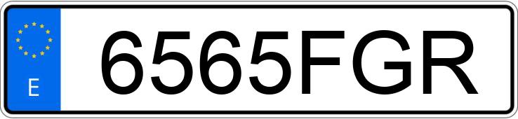 Numer rejestracyjny 6565FGR posiada PEUGEOT 207 Numer rejestracyjny 6565FGR posiada PEUGEOT 207