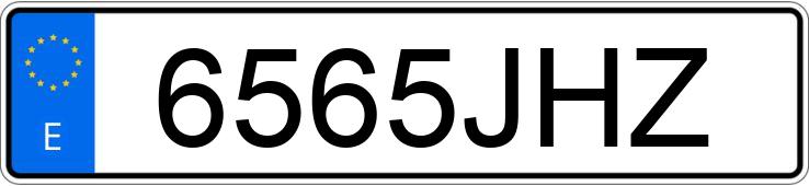 Numer rejestracyjny 6565JHZ posiada AUDI A5 SPORTBACK