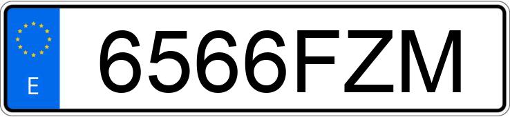 Numer rejestracyjny 6566FZM posiada SEAT LEON