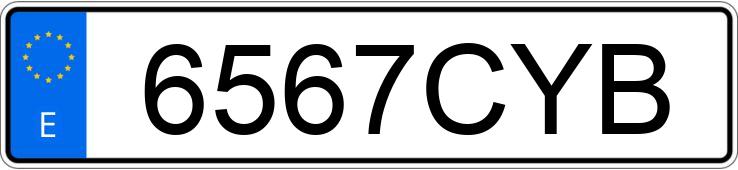 Numer rejestracyjny 6567CYB posiada SEAT LEON Numer rejestracyjny 6567CYB posiada SEAT LEON