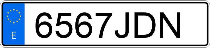 Numer rejestracyjny 6567JDN posiada HONDA CR-V Numer rejestracyjny 6567JDN posiada HONDA CR-V