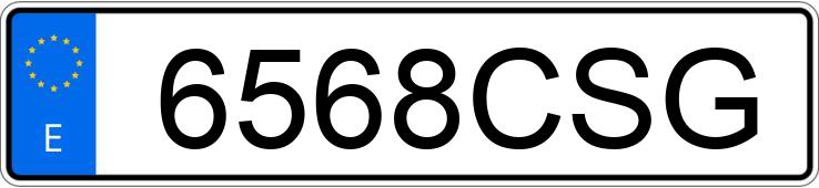 Numer rejestracyjny 6568CSG posiada RENAULT KANGOO Numer rejestracyjny 6568CSG posiada RENAULT KANGOO