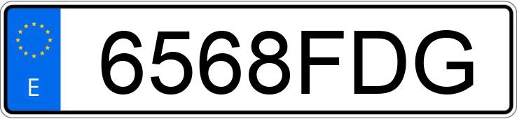 Numer rejestracyjny 6568FDG posiada PEUGEOT 407 Numer rejestracyjny 6568FDG posiada PEUGEOT 407