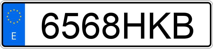 Numer rejestracyjny 6568HKB posiada CITROEN C4 AIRCROSS