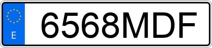 Numer rejestracyjny 6568MDF posiada FERRARI GTC4LUSSO Numer rejestracyjny 6568MDF posiada FERRARI GTC4LUSSO