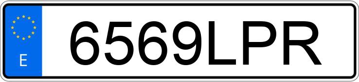 Numer rejestracyjny 6569LPR posiada NISSAN QASHQAI