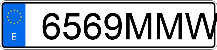 Numer rejestracyjny 6569MMW posiada OPEL ASTRA