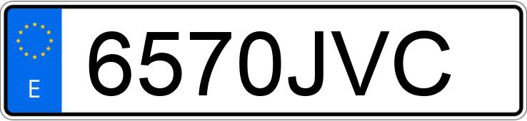 Numer rejestracyjny 6570JVC posiada VOLKSWAGEN GOLF SPORTSVAN Numer rejestracyjny 6570JVC posiada VOLKSWAGEN GOLF SPORTSVAN