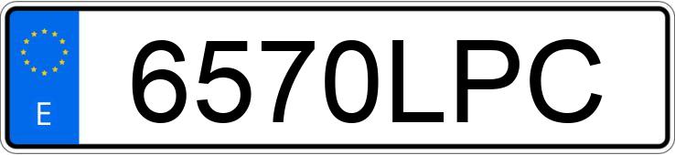 Numer rejestracyjny 6570LPC posiada CITROEN C3 AIRCROSS