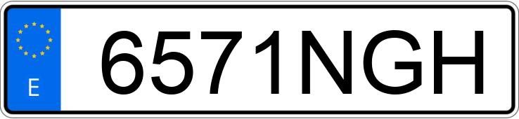 Numer rejestracyjny 6571NGH posiada NISSAN QASHQAI