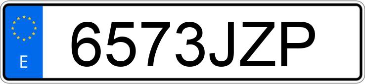 Numer rejestracyjny 6573JZP posiada VOLKSWAGEN POLO