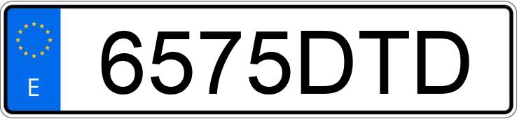 Numer rejestracyjny 6575DTD posiada SEAT LEON Numer rejestracyjny 6575DTD posiada SEAT LEON