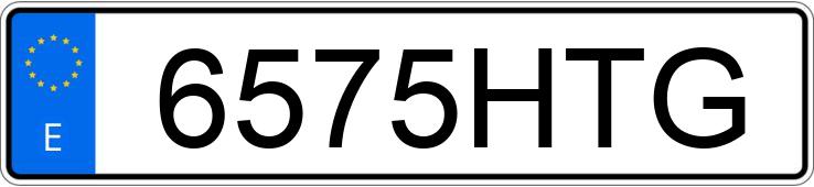 Numer rejestracyjny 6575HTG posiada SEAT LEON