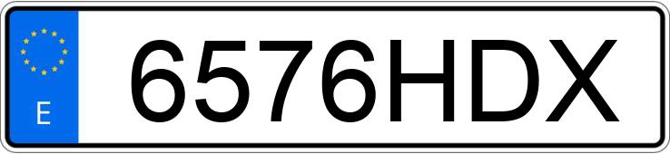 Numer rejestracyjny 6576HDX posiada KIA SPORTAGE Numer rejestracyjny 6576HDX posiada KIA SPORTAGE