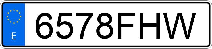 Numer rejestracyjny 6578FHW posiada LAND ROVER DISCOVERY