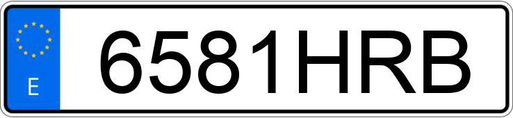 Numer rejestracyjny 6581HRB posiada NISSAN JUKE